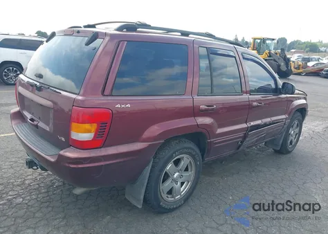 1999 Jeep Grand Cherokee Limited from USA, damaged, VIN 1J4GW68N3XC656860